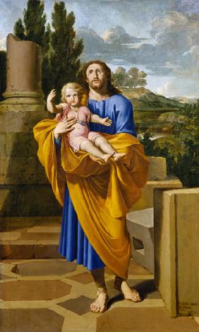 St. Joseph Carrying the Infant Jesus