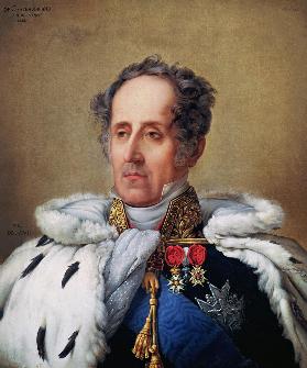 Portrait of Francois Rene (1768-1848) Vicomte de Chateaubriand