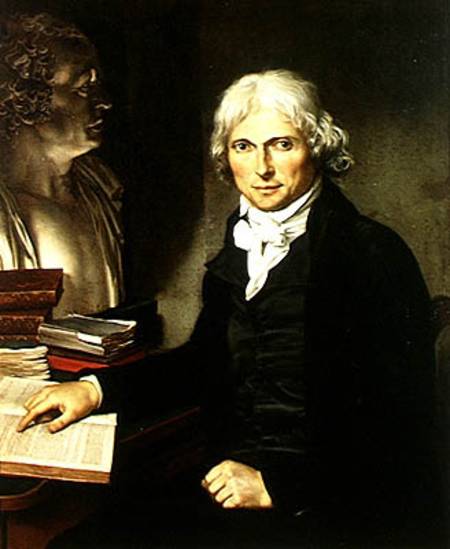 Portrait of Francois Xavier Bichat (1771-1802) van Pierre Maximilien Delafontaine