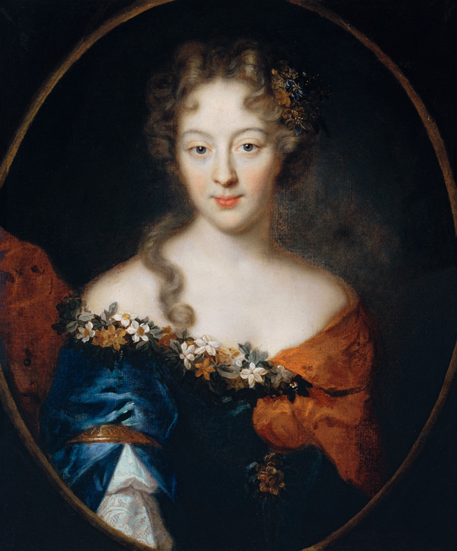 Françoise-Marguerite de Grignan /Mignard van Pierre Mignard