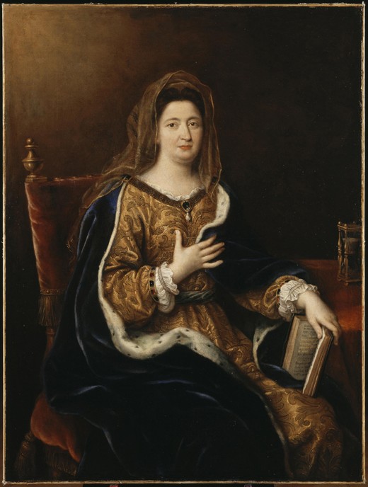 Françoise d'Aubigné, Marquise de Maintenon (1635-1719) van Pierre Mignard