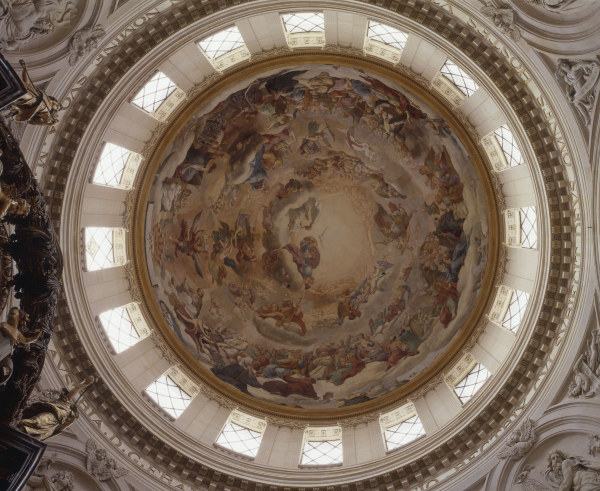 Paris,Val-de-Grace,Cupola Fresco/Mignard van Pierre Mignard