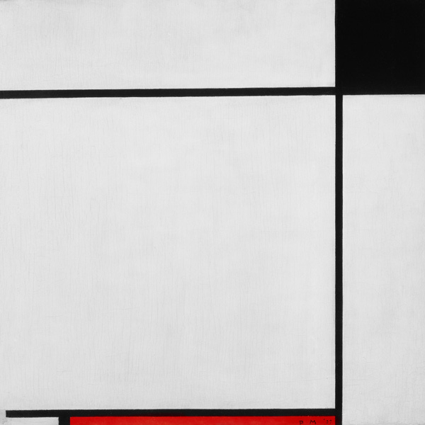 Compositie van Piet Mondriaan