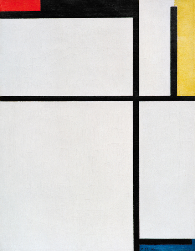 Composition with red… van Piet Mondriaan