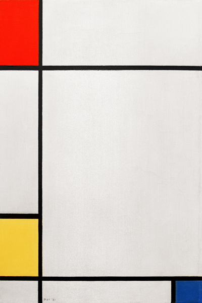 Composition No. III van Piet Mondriaan