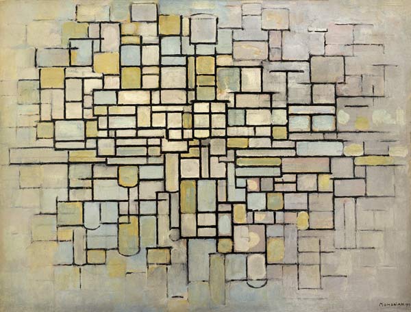 Composition No. II van Piet Mondriaan