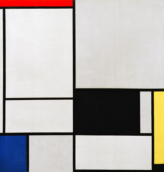 Composition No. 2 van Piet Mondriaan