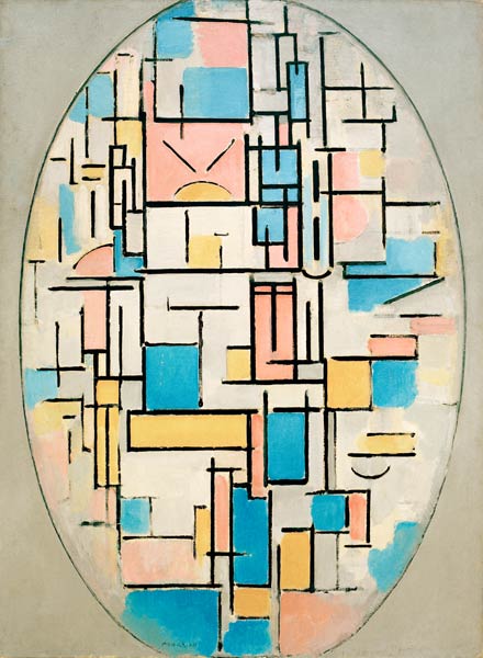 Piet (1872-1944) van Piet Mondriaan