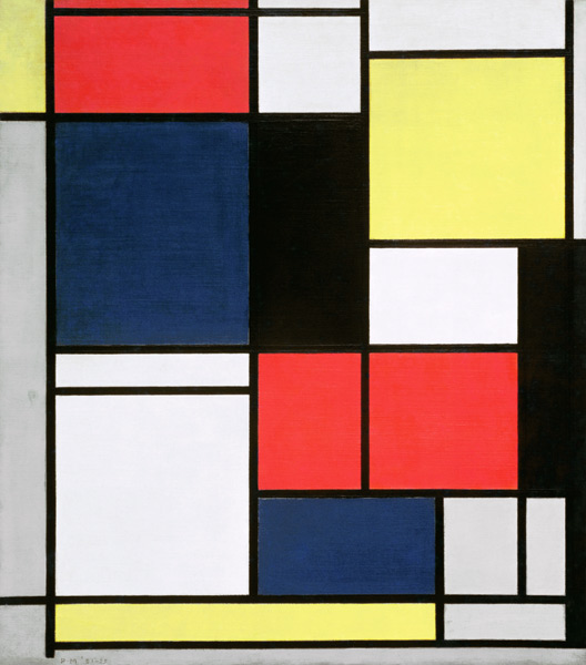 Tableau II van Piet Mondriaan