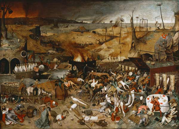 Triumph des Todes van Pieter Brueghel de oude