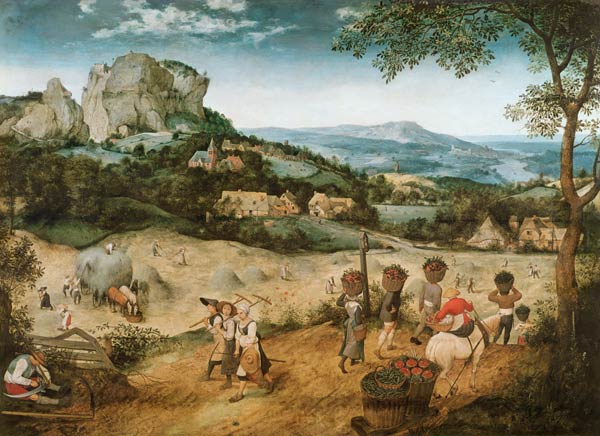 De hooioogst van Pieter Brueghel de oude