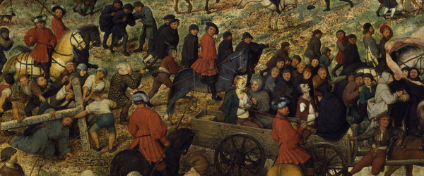 Carrying the Cross van Pieter Brueghel de oude