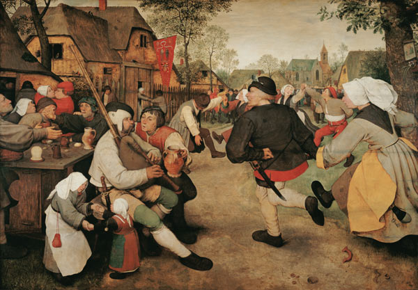 boerendans van Pieter Brueghel de oude