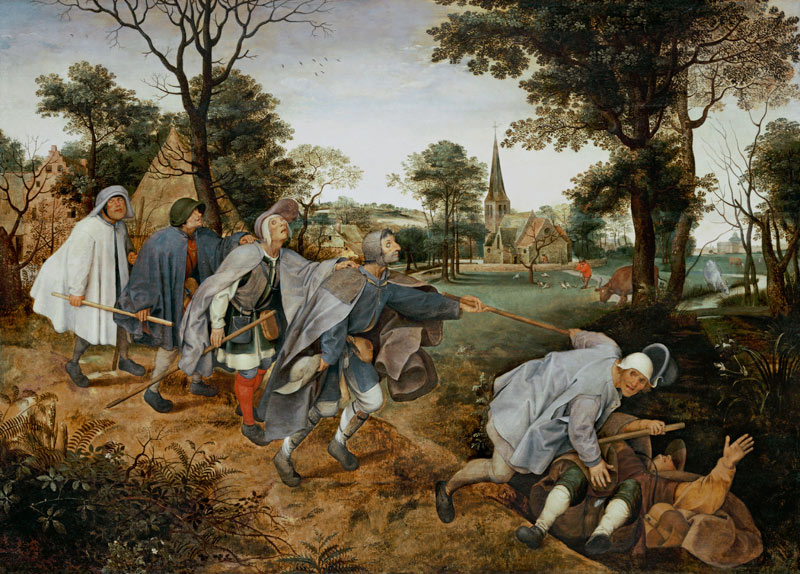 De parabel der blinden van Pieter Brueghel d. J. Pieter Brueghel d. J.