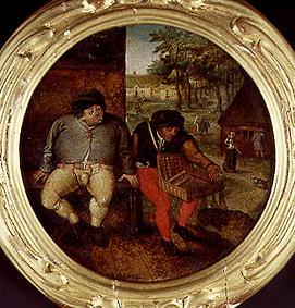 Aus den Niederländischen Sprichwörtern Jeder Händler preist seine Ware van Pieter Brueghel d. J. Pieter Brueghel d. J.