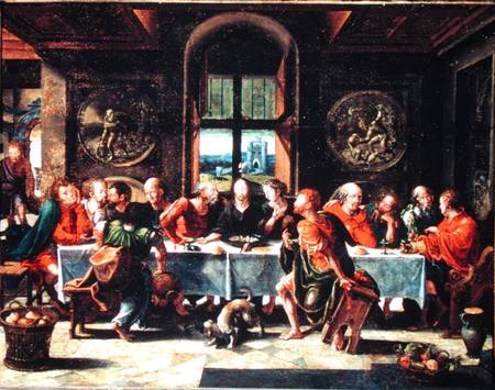 The Last Supper van Pieter Coecke van Aelst