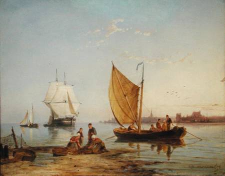 Off Overschie Holland van Pieter Cornelis Dommersen