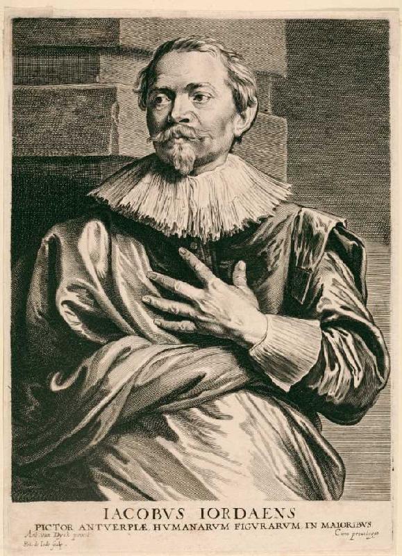 Jacob Jordaens van Pieter de Jode II.