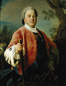 Friedrich Christian von Sachsen van Pietro Antonio Conte Rotari