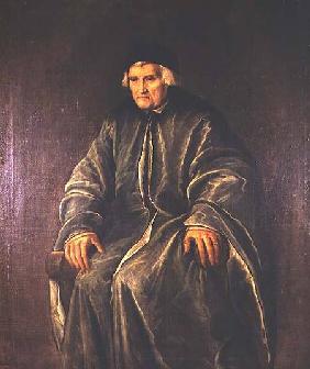 Portrait of Dr. Zaccaria dal Pozzo (d.1561), aged 102