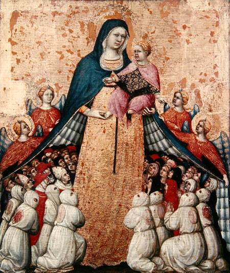 Virgin of the Misericordia van Pietro  di Domenico da Montepulciano