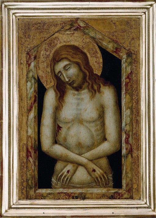Christ as the Suffering Redeemer van Pietro Lorenzetti