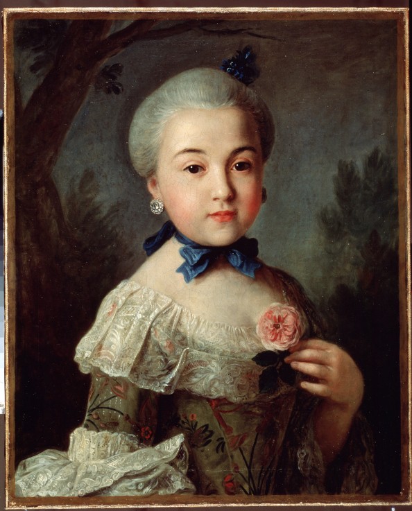 Portrait of Countess Varvara Sheremetyeva van Pietro Antonio Rotari