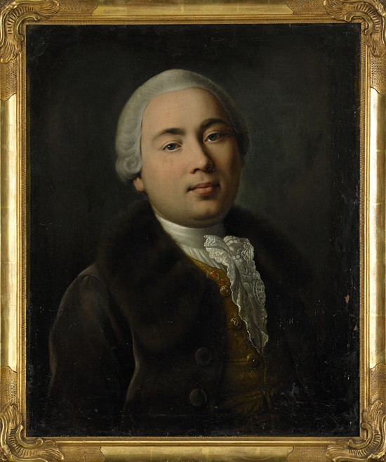 Portrait of Count Valentin Platonovich Musin-Pushkin (1735-1804) van Pietro Antonio Rotari