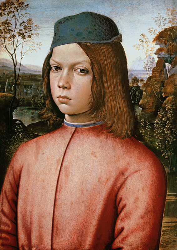 Bildnis eines Knaben van Pinturicchio
