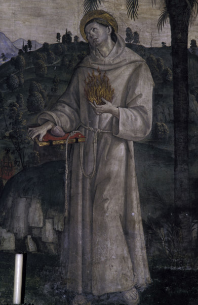 Pinturicchio / Anthony of Padua / Fresco van Pinturicchio