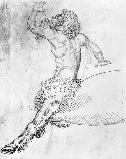 Centaur, from the The Vallardi Album van Pisanello