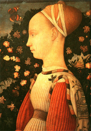 Prinzessin aus dem Hause d'Este van Pisanello