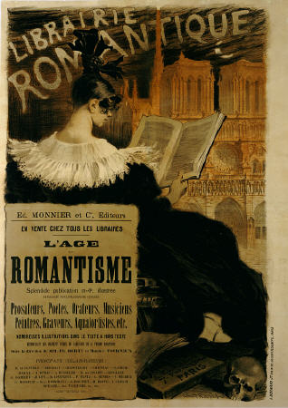 Librairie Romantique van Plakatkunst