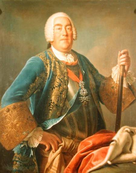 Portrait of Charles Eugene II (1728-93) Duke of Wurttemberg van Pompeo Girolamo Batoni