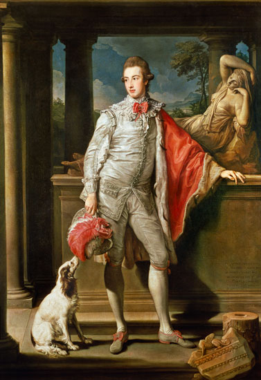 Thomas William Coke, (1752-1842) later 1st Earl of Leicester (of the Second Creation) van Pompeo Girolamo Batoni