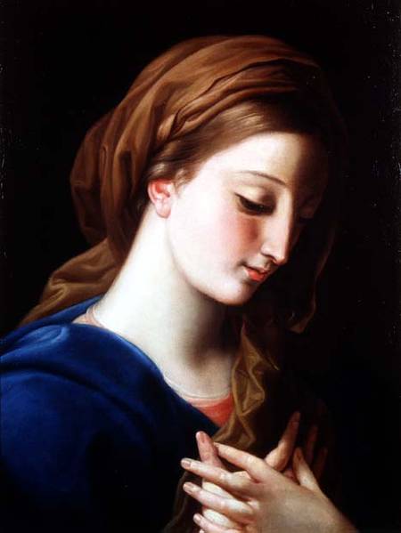 The Virgin Annunciate van Pompeo Girolamo Batoni