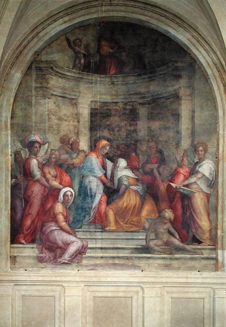 The Visitation, from the cloister van Pontormo,Jacopo Carucci da