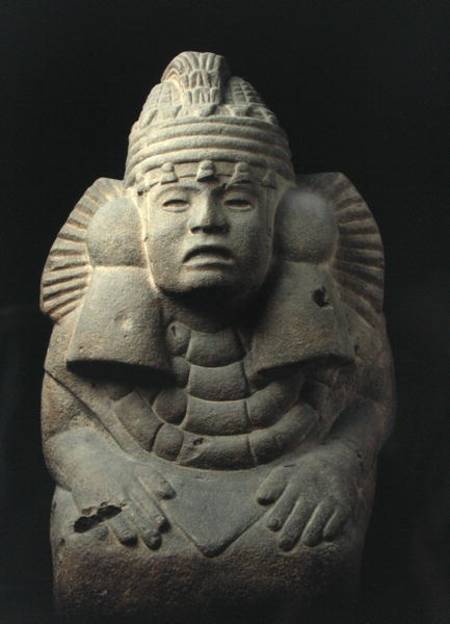 Xilonen, goddess of Maize and Water van Pre-Columbian