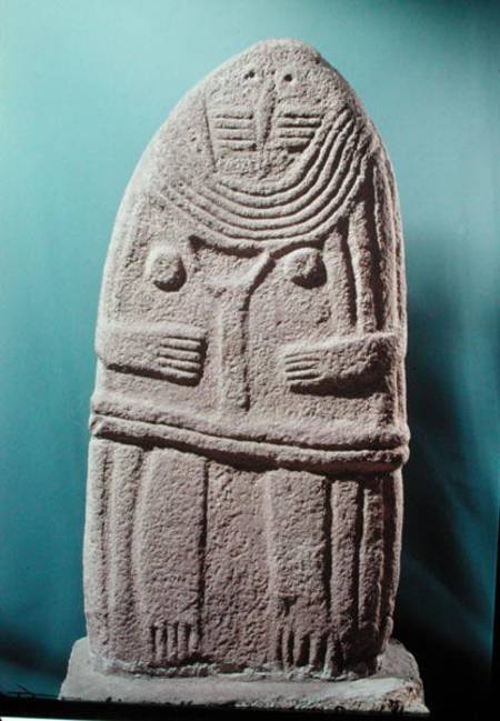 Menhir statue no.4, from Saint-Sernins-sur-Rance van Prehistoric