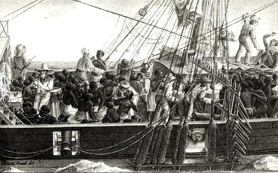 Transport of Slaves in the Colonies van Pretextat Ousel