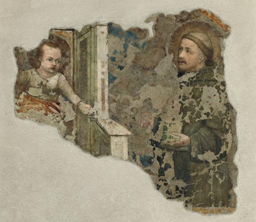 Madonna mit Kind und dem hl. Franziskus van Puccio Capanna