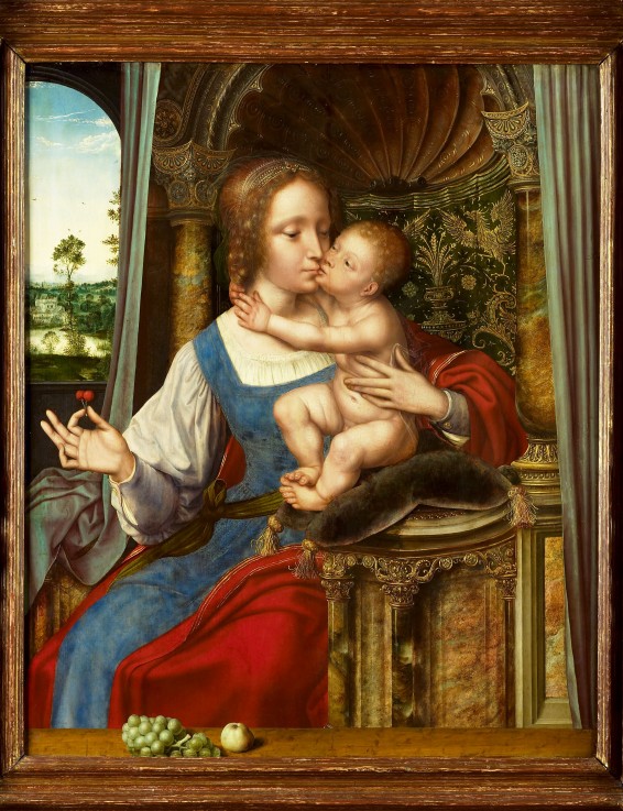 Virgin and Child van Quentin Massys