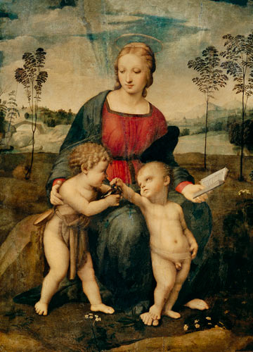 Madonna del Cardellino van (Raffael) Raffaello Santi