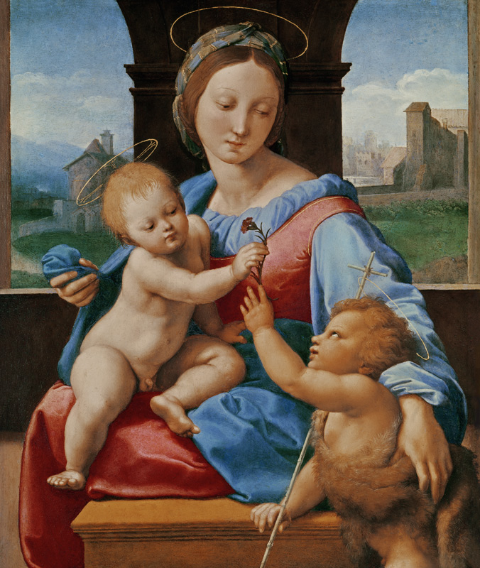 The Aldobrandini Madonna or The Garvagh Madonna (oil on panel), c.1509-10 van (Raffael) Raffaello Santi