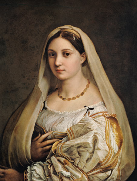 The Veiled Woman, or La Donna Velata van (Raffael) Raffaello Santi