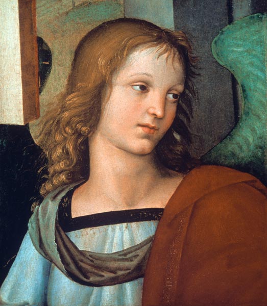 Raphael / Angel / c.1500 van (Raffael) Raffaello Santi