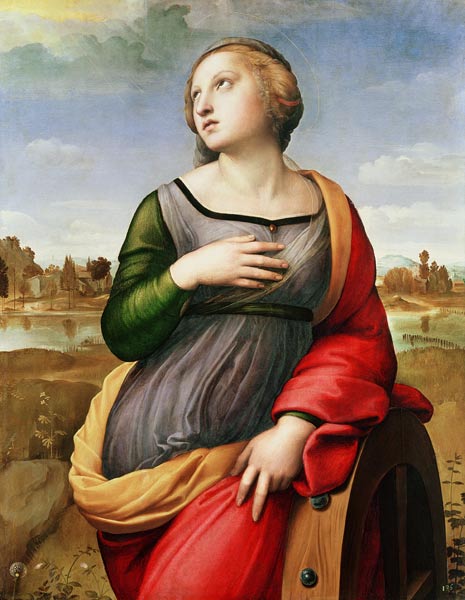 Hl. Katharina von Alexandria van (Raffael) Raffaello Santi