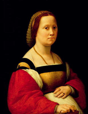 The Pregnant Woman, La Donna Gravida, c.1505-07 (oil on panel) van (Raffael) Raffaello Santi