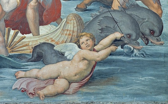 The Triumph of Galatea, 1512-14 (detail of 56473) van (Raffael) Raffaello Santi