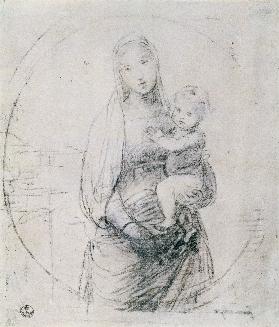 Study of a Madonna and Child 